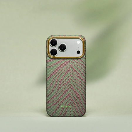Husa Pitaka iPhone 17 Pro Max, Edge Case, Sprout Surge, PitaTap™, MagSafe, Ultra Slim [9]