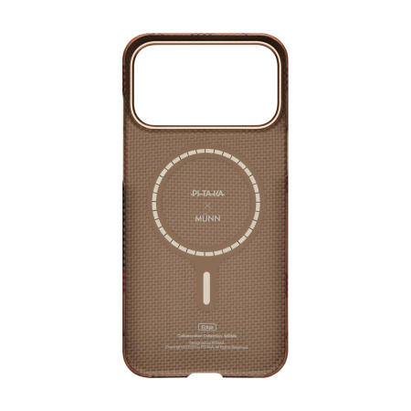 Husa Pitaka iPhone 17 Pro, Edge Case, Cloud Dusk, PitaTap™, MagSafe, Ultra Slim [2]