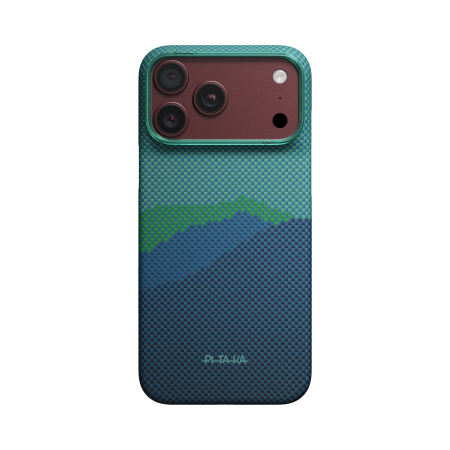 Husa Pitaka iPhone 18 Pro/ 17 Pro, Edge Case, Over The Horizon, PitaTap™, MagSafe, Ultra Slim, 02* Summer Noon [1]
