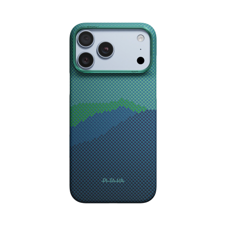 Husa Pitaka iPhone 18 Pro/ 17 Pro, Edge Case, Over The Horizon, PitaTap™, MagSafe, Ultra Slim, 02* Summer Noon [4]