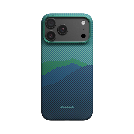 Husa Pitaka iPhone 18 Pro/ 17 Pro, Edge Case, Over The Horizon, PitaTap™, MagSafe, Ultra Slim, 02* Summer Noon [2]