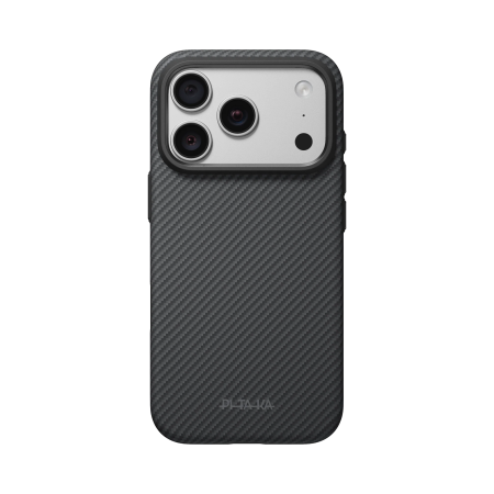 Husa Pitaka iPhone 18 Pro/ 17 Pro, Summa, UltraGuard, MagSafe, Protectie antisoc, Summa, Negru/ Gri [3]