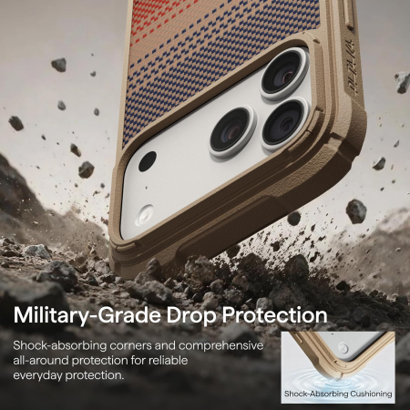 Husa Pitaka iPhone 18 Pro, Cairn, ProGuard, California Dream, MagSafe, Protectie antisoc, 01* Open Highway [13]