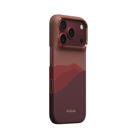 Husa Pitaka iPhone 18 Pro, Edge Case, Over The Horizon, PitaTap™, MagSafe, Ultra Slim, 03* Autumn Dusk [1]
