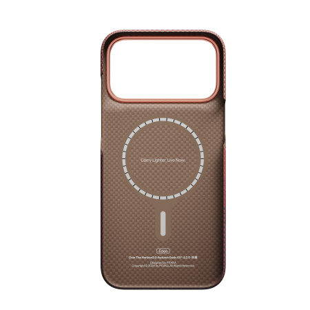 Husa Pitaka iPhone 18 Pro Max, Edge Case, Over The Horizon, PitaTap™, MagSafe, Ultra Slim, 03* Autumn Dusk [4]