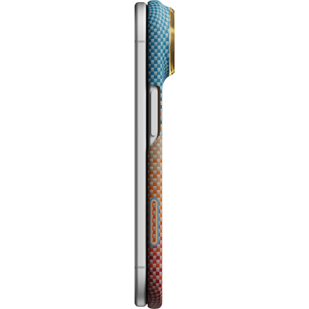 Husa Pitaka iPhone Duo, Edge Case, California Dream, PitaTap™, MagSafe, Ultra Slim, 01* Open Highway [5]