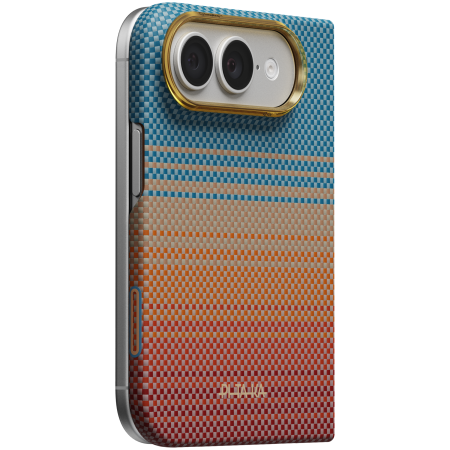 iPhone Duo - Husa Pitaka iPhone Duo, Edge Case, California Dream, PitaTap™, MagSafe, Ultra Slim, 01* Open Highway