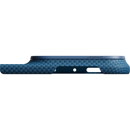 Husa Pitaka iPhone Duo, Edge Case, Moonrise, PitaTap™, MagSafe, Ultra Slim, 01* Midnight [14]