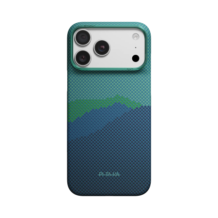 Husa Pitaka iPhone 18 Pro Max/ 17 Pro Max, Edge Case, Over The Horizon, PitaTap™, MagSafe, Ultra Slim, 02* Summer Noon [3]