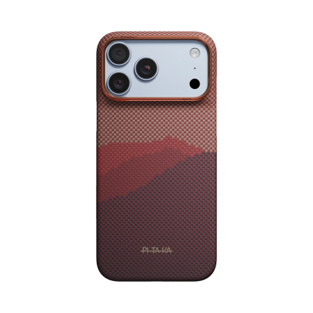 Husa Pitaka iPhone 18 Pro Max/ 17 Pro Max, Edge Case, Over The Horizon, PitaTap™, MagSafe, Ultra Slim, 03* Autumn Dusk [4]