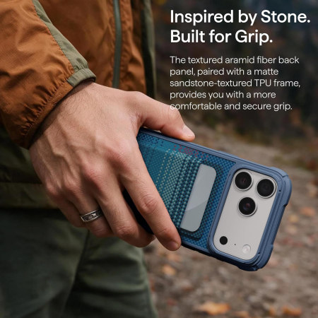 Husa Pitaka iPhone 18 Pro Max, Cairn, ProGuard, Moonrise 2.0, MagSafe, Protectie antisoc, 01* Midnight [12]