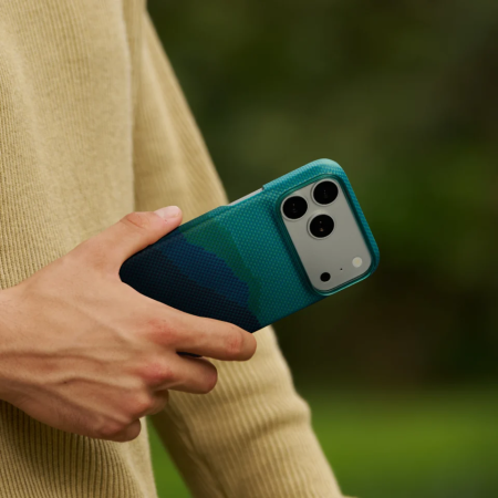 Husa Pitaka iPhone 18 Pro Max, Edge Case, Over The Horizon, PitaTap™, MagSafe, Ultra Slim, 02* Summer Noon [8]