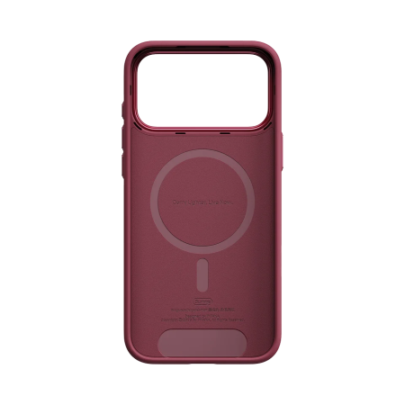 Husa Pitaka iPhone 18 Pro, UltraGuard, Argyle, MagSafe, Protectie antisoc, Summa, Burgundy [6]