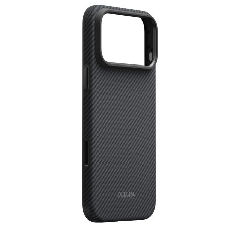 Husa Pitaka iPhone 18 Pro, Summa, UltraGuard, MagSafe, Protectie antisoc, Summa, Negru/ Gri [2]