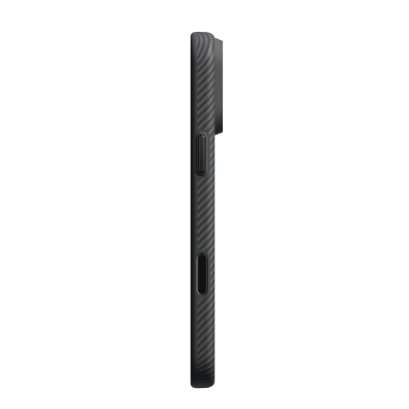 Husa Pitaka iPhone 18 Pro Max, Summa, UltraGuard, MagSafe, Protectie antisoc, Summa, Negru/ Gri [3]