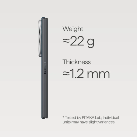 Husa Pitaka Samsung Z Fold8 Ultra, Edge Case, MagSafe, Ultra Slim, Moonrise [5]