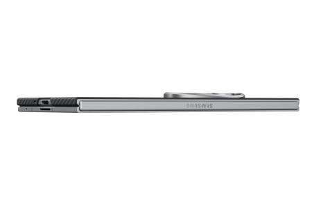 Husa Pitaka Samsung Z Fold8 Ultra, Edge Case, MagSafe, Ultra Slim, Negru/Gri [5]