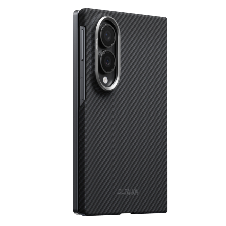 Husa Pitaka Samsung Z Fold8, Edge Case, MagSafe, Ultra Slim, Negru/Gri [1]