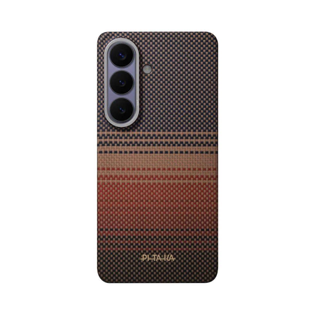 Husa Samsung S26 Plus Pitaka Sunset, Edge Case, Aaron Button, MagSafe, Aramida [1]
