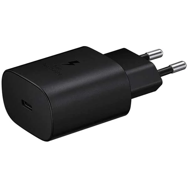 Samsung - Incarcator retea SAMSUNG, 1xUSB-C, 25W, Power Delivery (PD), Negru