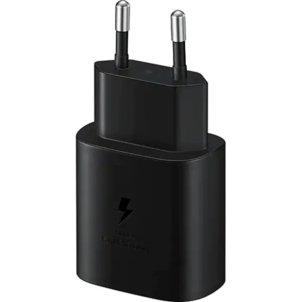 Incarcator retea SAMSUNG cu cablu inclus, 1xUSB-C, 25W, Power Delivery (PD), Negru - Samsung [1]