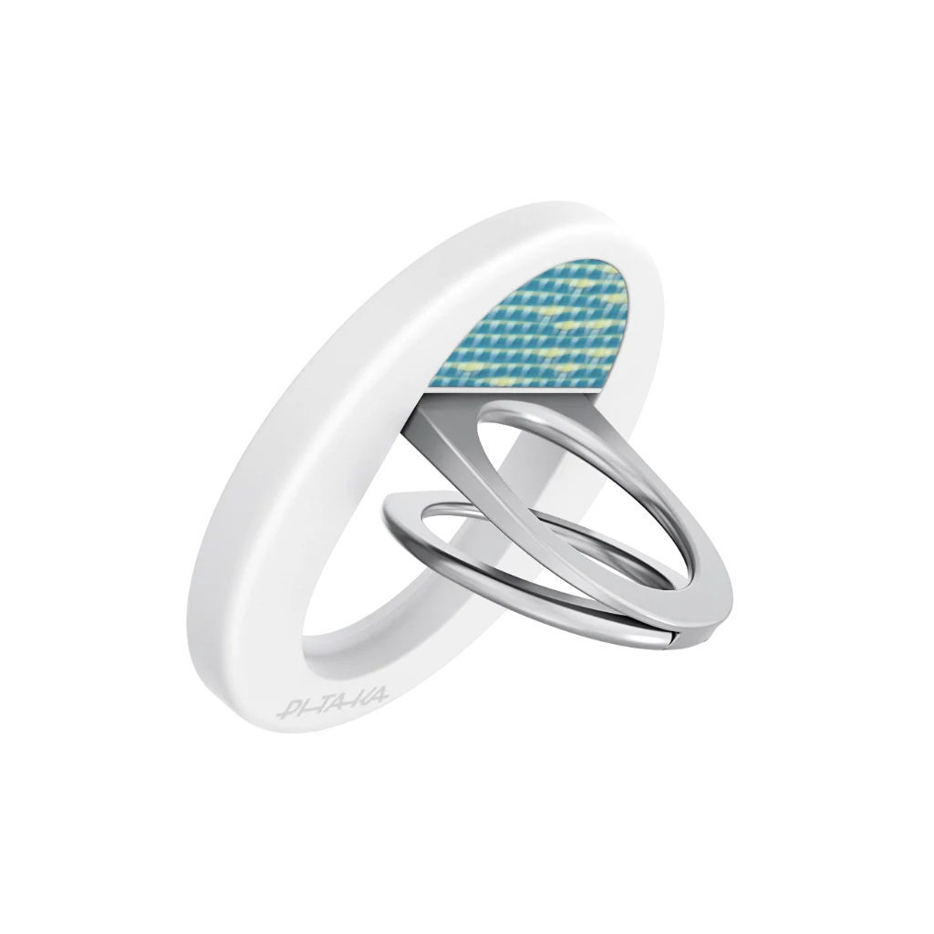 MagEZ Grip 3 Glints of Gold, Suport magnetic pentru telefon cu inel de prindere, Lucid Blue [2]