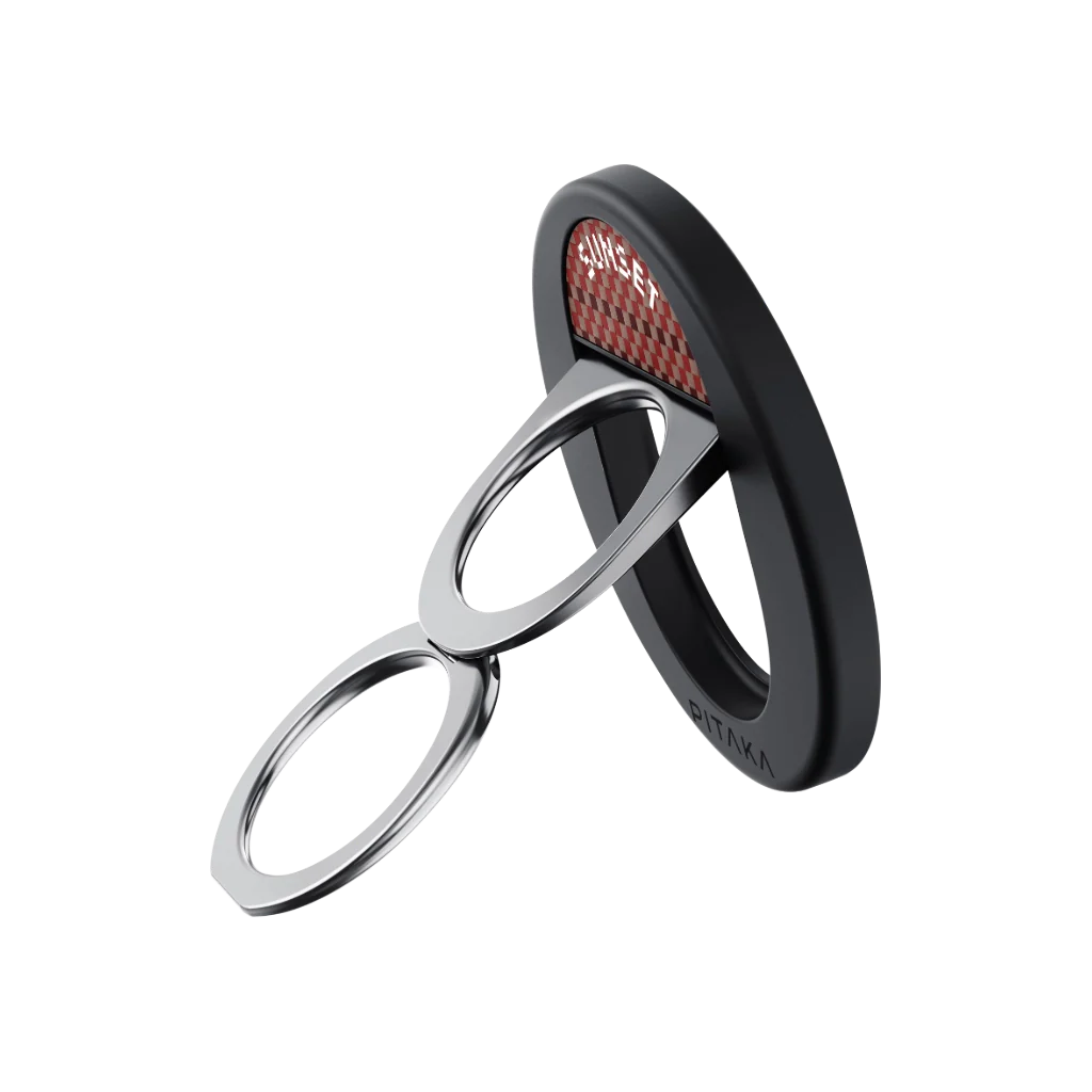 Accesorii - MagEZ Grip 3, Suport magnetic pentru telefon cu inel de prindere, Sunset