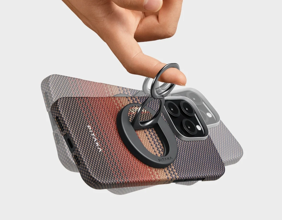 MagEZ Grip 3 Glints of Gold, Suport magnetic pentru telefon cu inel de prindere, Lucid Blue [6]