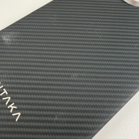 [Outlet] Husa MagEZ 5 Pitaka, Aramida 600D iPhone 16 Pro Max, Negru/Gri, MagSafe, Ultra Slim [3]