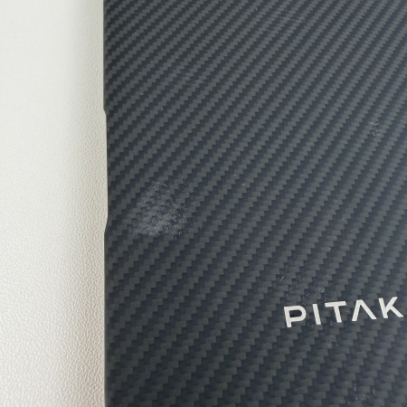 [Outlet] Husa MagEZ 5 Pitaka, Aramida 600D iPhone 16 Pro Max, Negru/Gri, MagSafe, Ultra Slim [2]