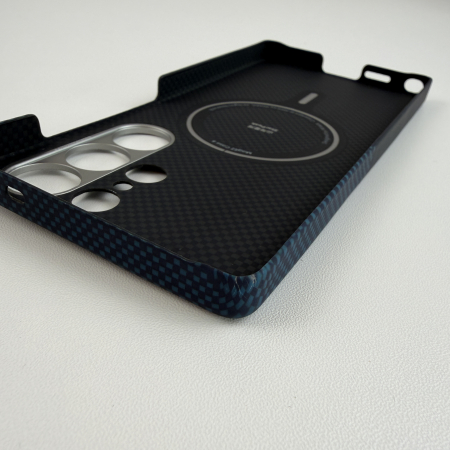 [Outlet] Husa MagEZ 6 Starpeak Over The Horizon 600D, Aramida Samsung S25 Ultra, MagSafe, Albastru, Ultra Slim [2]