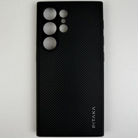 [Outlet] Husa MagEZ Pro 4 PinButton Pitaka , Aramida Galaxy S24 Ultra Negru/Gri MagSafe [1]