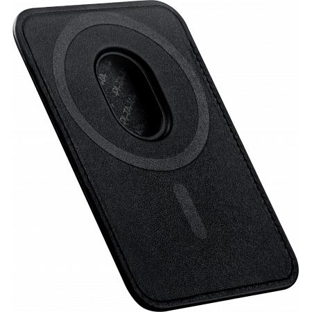 [Outlet] Portofel Pitaka cu MagSafe, MagEZ Woven Negru/Gri din fibra de aramida [6]