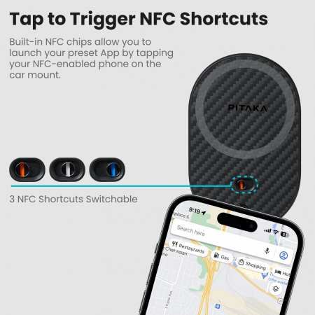 Suport Magnetic cu Incarcare Wireless MagEZ Car Mount Pro 2 Qi2, MagSafe cu fixare în grila de aerisire [6]