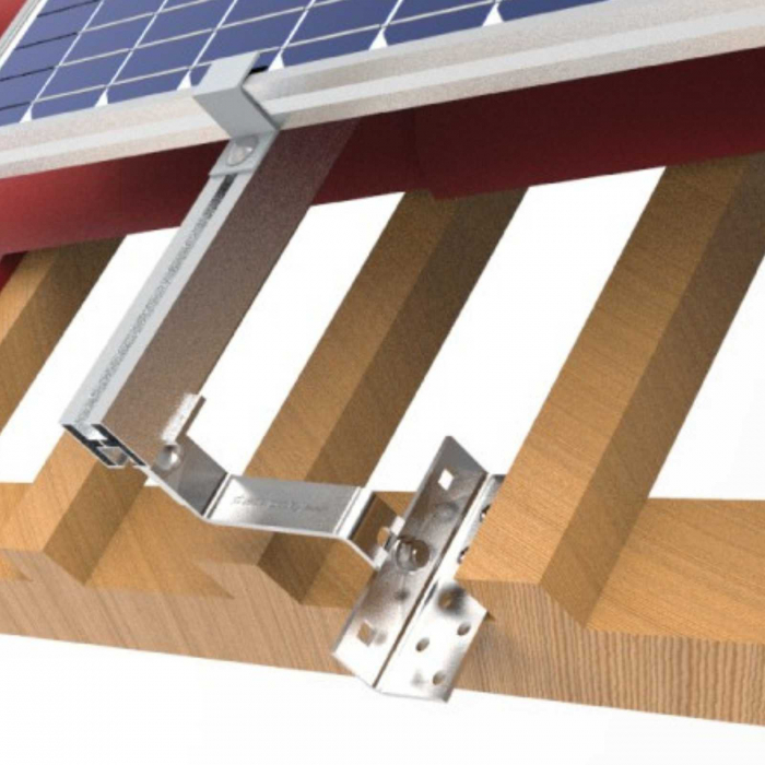KIT Structura de montaj pentru 1 panou solar fotovoltaic acoperis tigla [7]