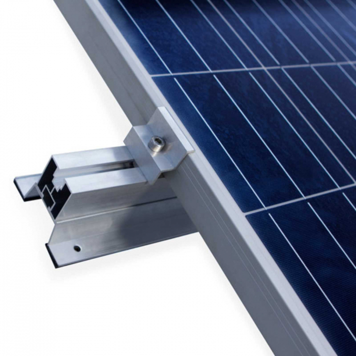 Kit structura MINI montaj 20 panouri fotovoltaice acoperis metalic [6]