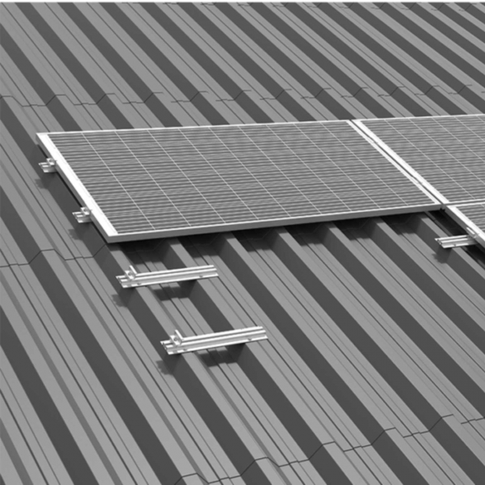 Kit structura MINI montaj 20 panouri fotovoltaice acoperis metalic [5]