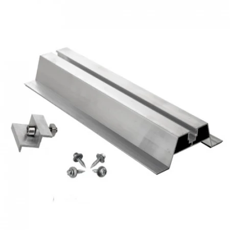 Kit structura MINI montaj 25 panouri fotovoltaice acoperis metalic [4]