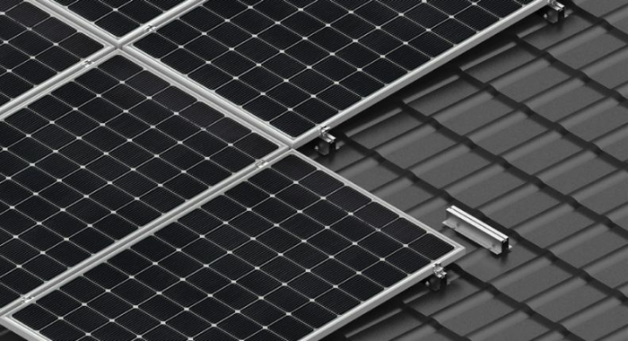 Kit structura MINI montaj 6 panouri fotovoltaice acoperis metalic [5]