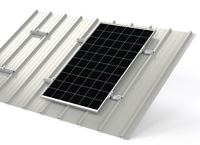 Kit structura MINI montaj 8 panouri fotovoltaice acoperis metalic [4]