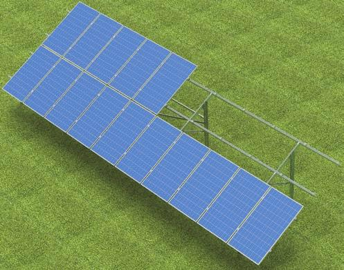 Kit Structură Montaj 10 Panouri Fotovoltaice pe Sol [5]