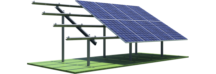 Kit Structură Montaj 10 Panouri Fotovoltaice pe Sol [4]