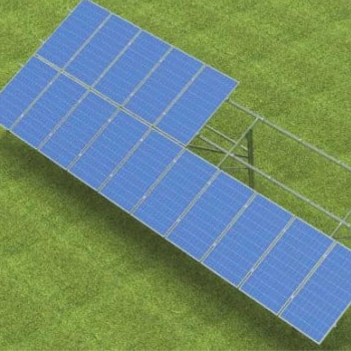 Kit structura montaj 14 panouri solare sol [5]