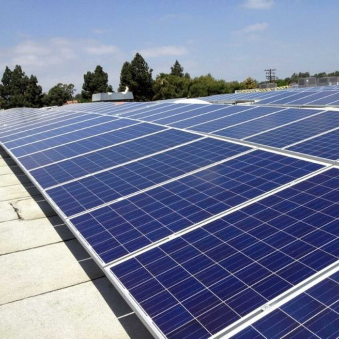 Kit structura montaj 14 panouri fotovoltaice acoperis plat, terasă [2]