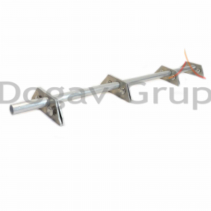 Suport ALUMINIU pentru 1 Cilindru parazapada tabla click, faltuita, retropanel [4]