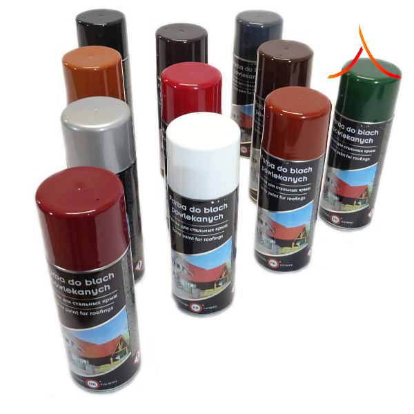 Spray corector pentru țiglă metalică -  400 ml MAT [2]