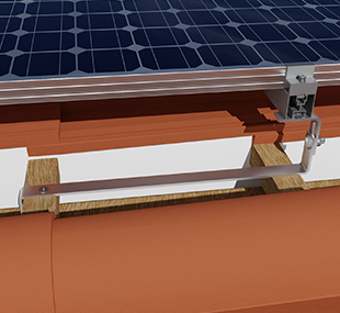 Suport pentru panouri solare cu reglare verticală S 470 x 25 x 4 [4]