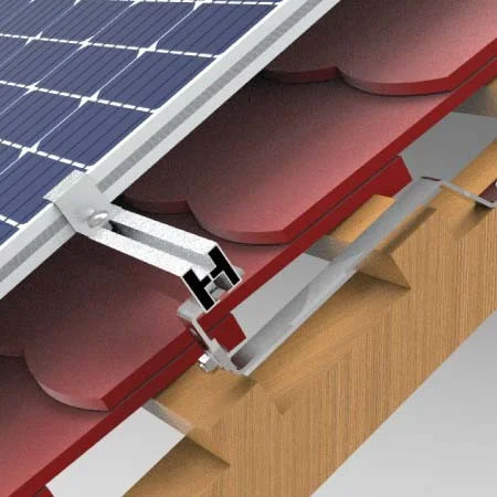 Suport reglabil tip S panou solar pentru țiglă ceramică solzi [2]