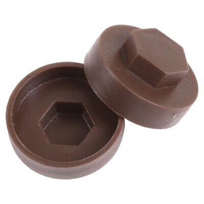 panouri trapezoidale - Capac PVC pentru acoperire cap surub hexagonal 100 buc