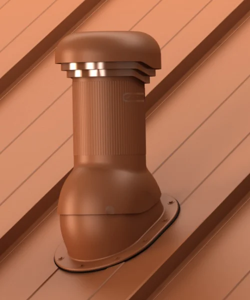 tablă falțuită - Coș Aerisire Tablă Plană Wirplast WiroVent Pro Ø150 mm
